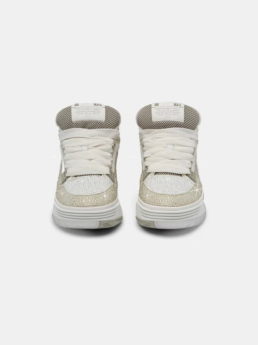 Amiri CRYSTAL MA-1 ALABASTER