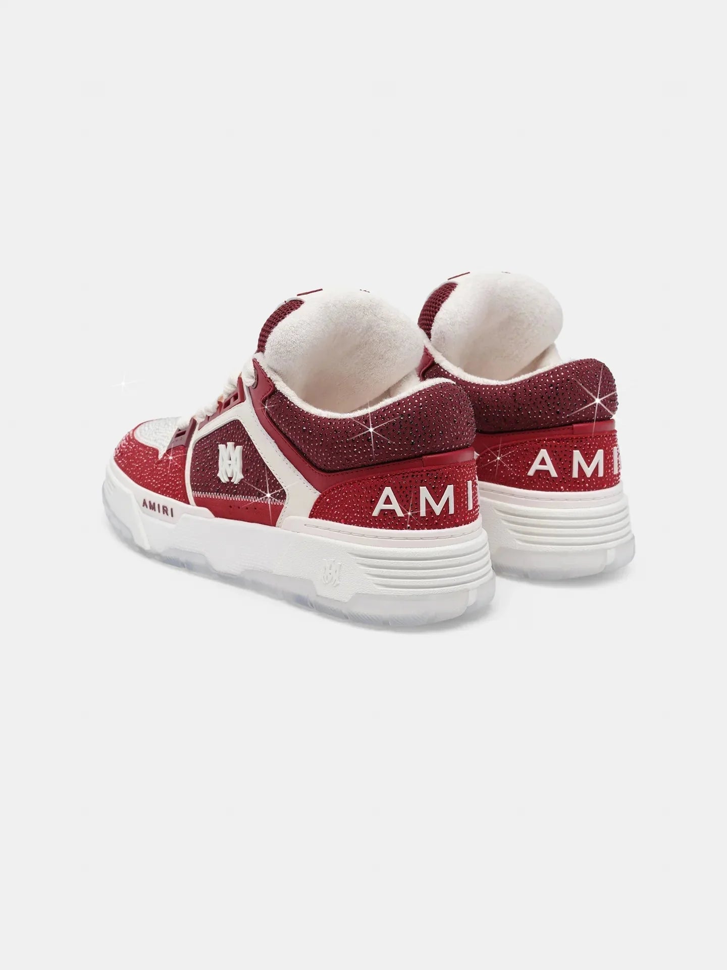 Amiri CRYSTAL MA-1 BURGUNDY