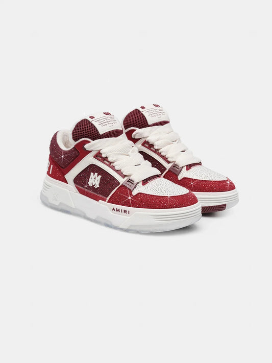 Amiri CRYSTAL MA-1 BURGUNDY