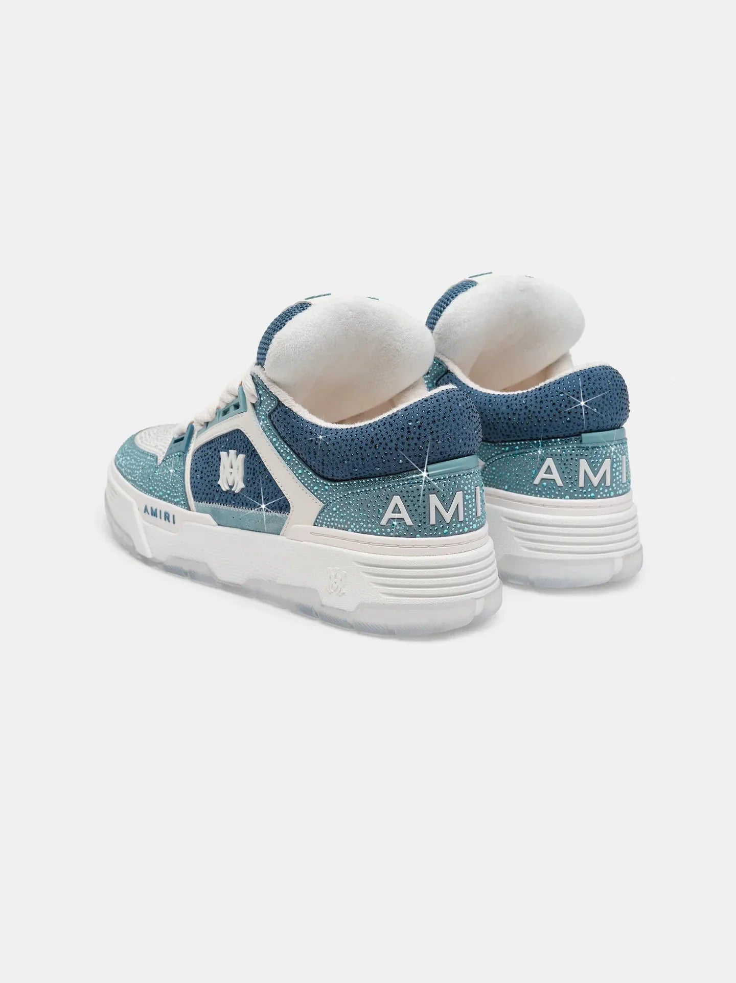 AMIRI CRYSTAL MA-1 DUSTY BLUE