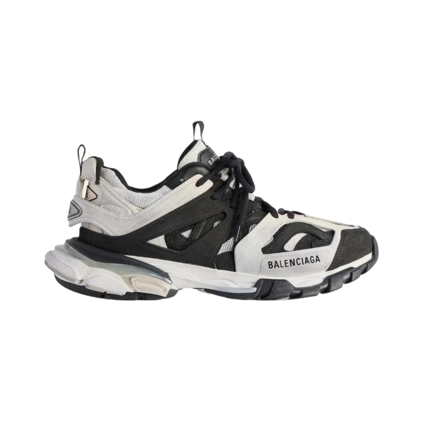 Balenciaga Track Suade 'Gray/Black/White'