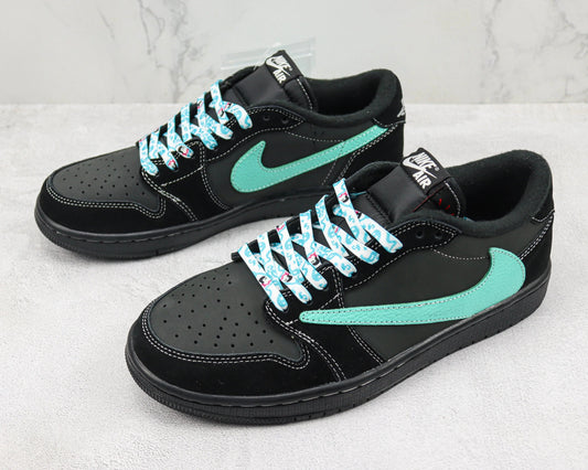 Jordan 1 Low x Travis Scott x Fragment "Tiffany Phantom"