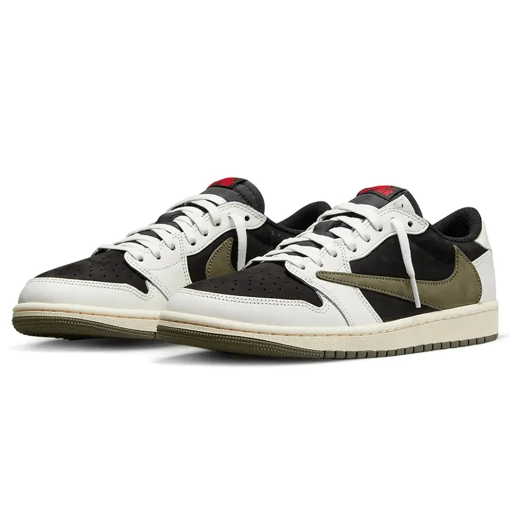 Air Jordan 1 Low Retro OG SP x 'Travis Scott Olive'