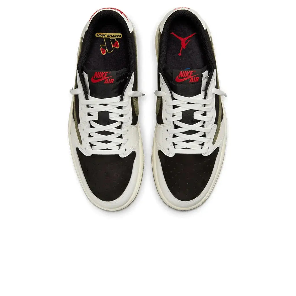 Air Jordan 1 Low Retro OG SP x 'Travis Scott Olive'