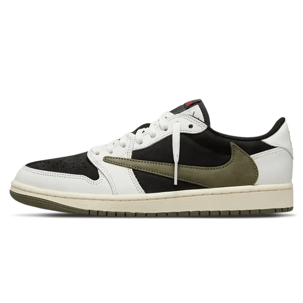 Air Jordan 1 Low Retro OG SP x 'Travis Scott Olive'