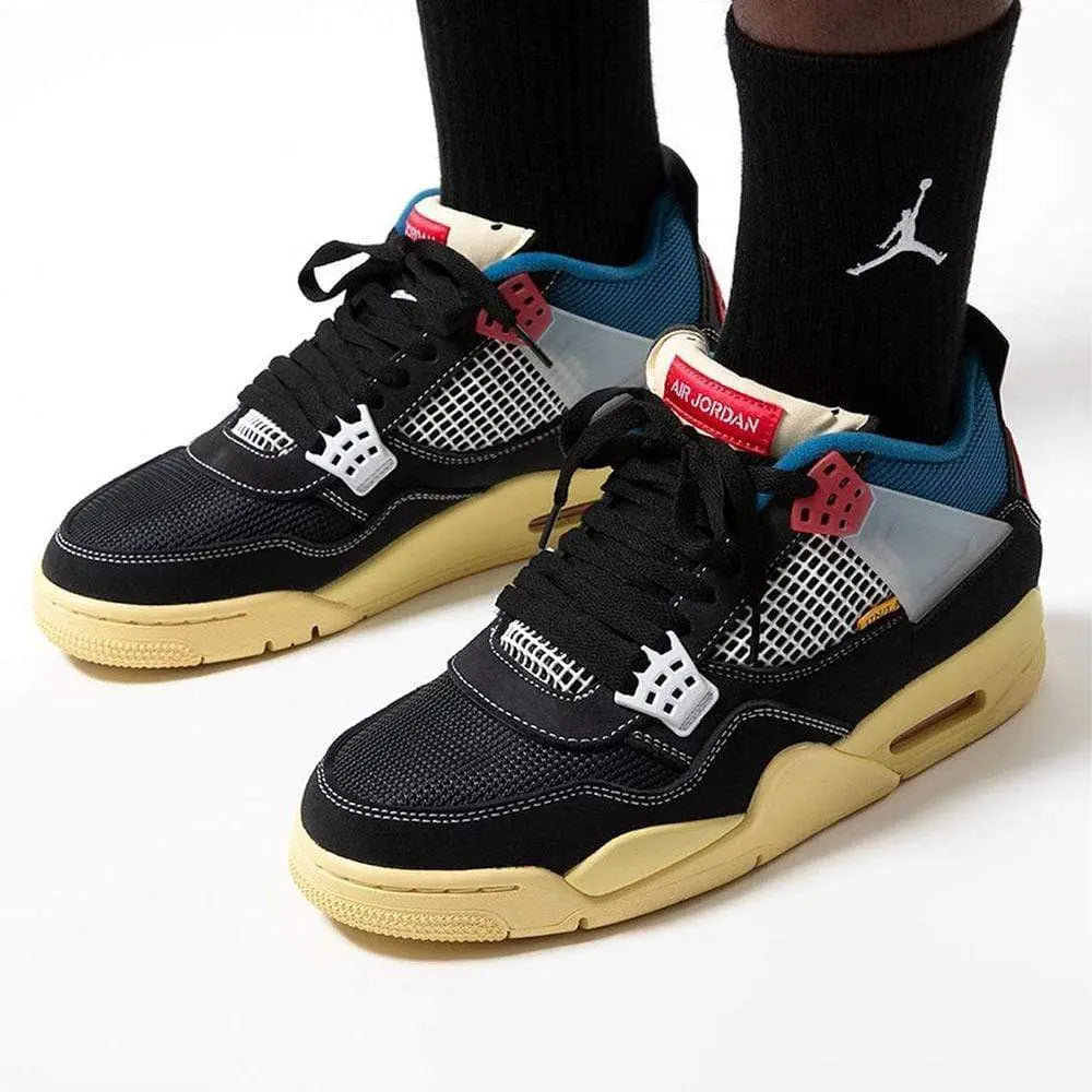 Jordan 4 Retro "Union 0ff Noir"