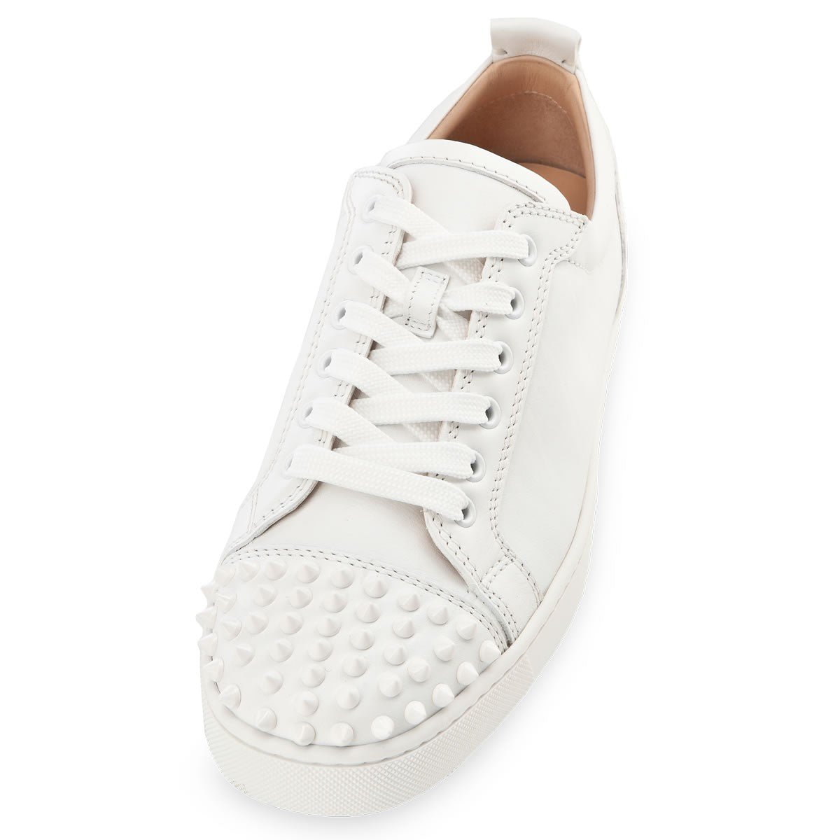 Louboutin White Spikes