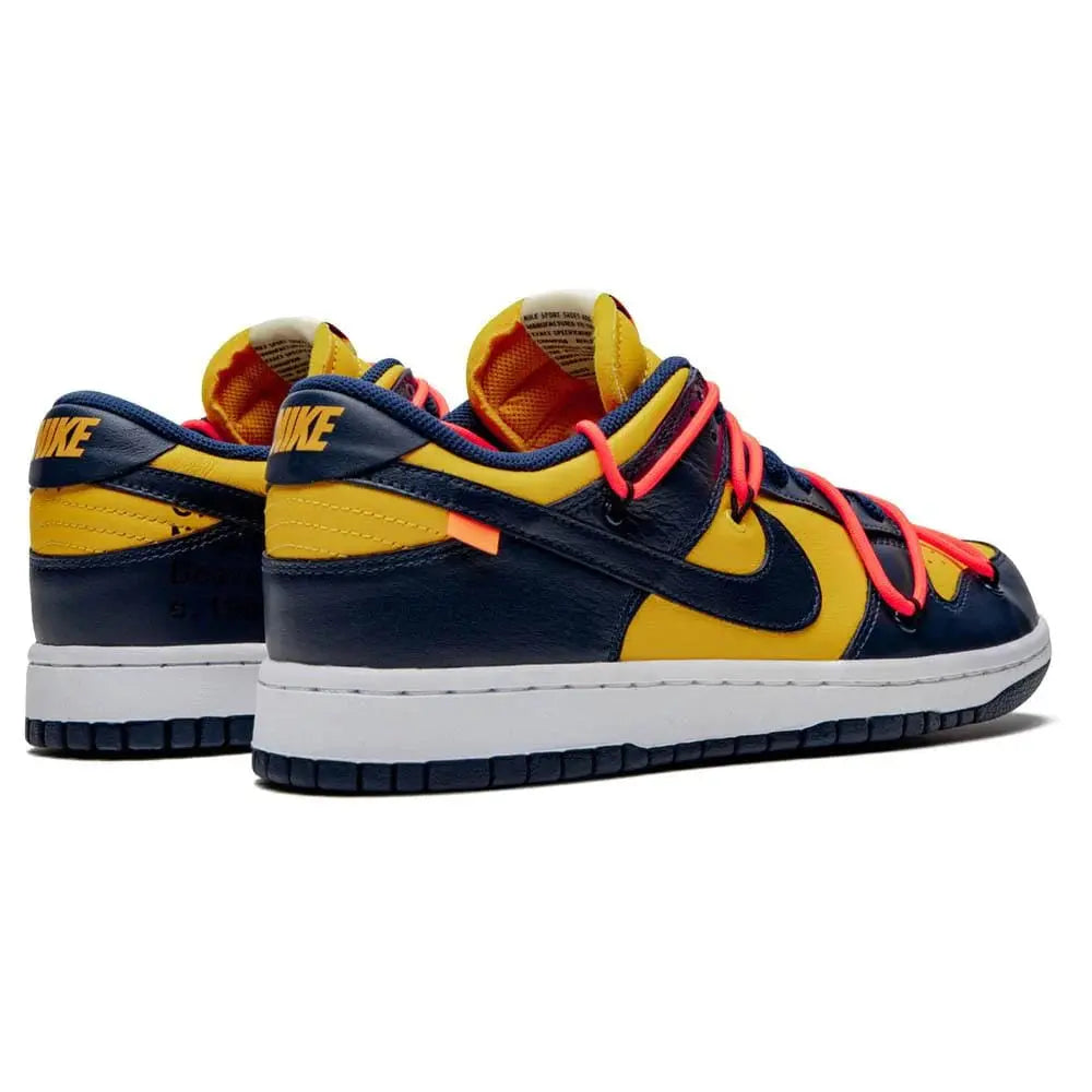 OFF-WHITE x Nike Dunk Low 'University Gold'